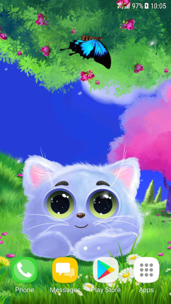 Animated Cat Live Wallpaper