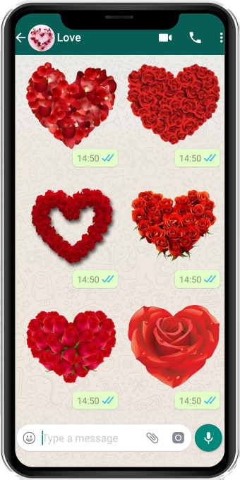 WAStickerApps flowers stickers and Roses stickers