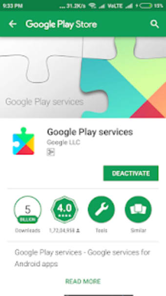 Play Services Update Latest