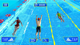 Water Swimming Flip Race Games