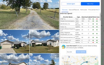 Zillow Broadband Information