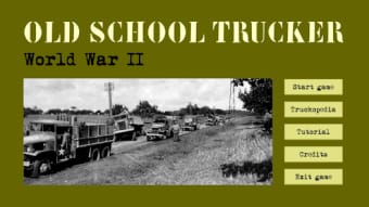 Old School Trucker WW2