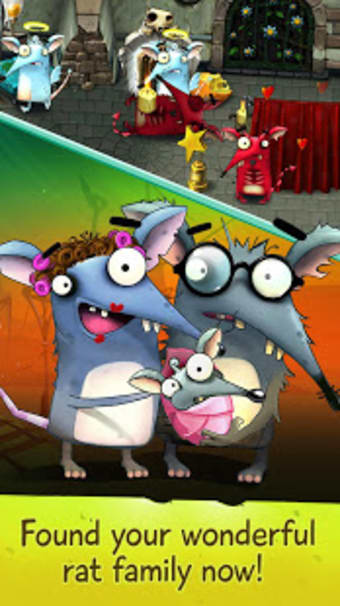 The Rats: Feed Train and Dress Up Your Rat Family