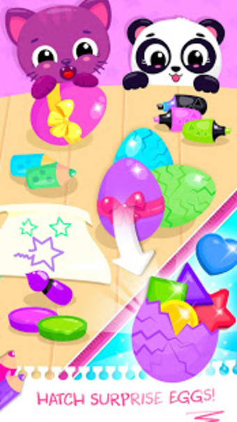 Cute  Tiny Shapes - Kids Learn Colors  Geometry