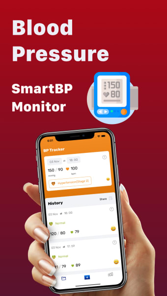 SmartBP : blood pressure app