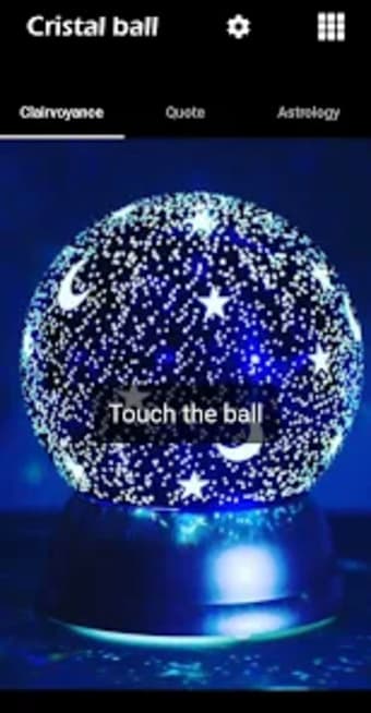 The magic crystal ball