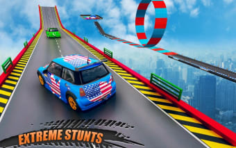 Ramp car stunts Races: Mega Ramp Video Game Free