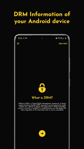 DRM INFO - Widevine, Clearkey and Device Info