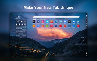 Aurora: Productive and cozy new tab