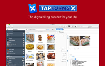 Tap Forms Organizer 5 Database