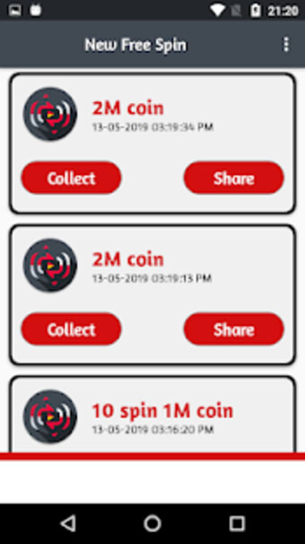 Latest Reward Link for spin and coins
