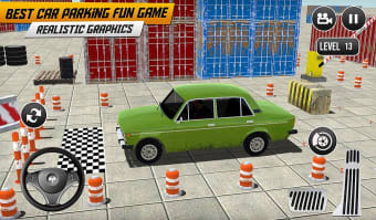 Prado Car Parking 3D Games