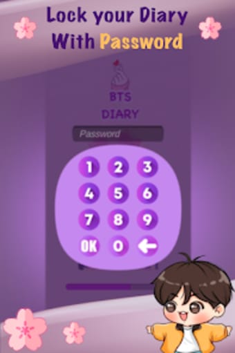 B.T.S Diary-Kpop App with lock