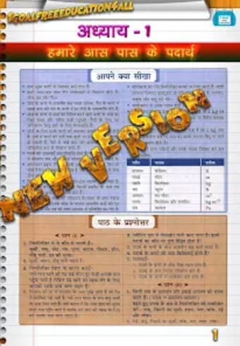 Class 9th Science Hindi Medium