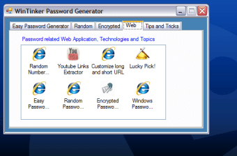 WinTinker Password Generator