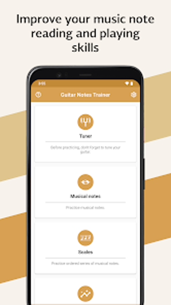 Guitar Notes Trainer