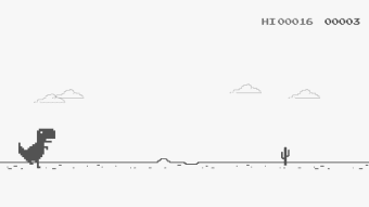 Chrome Dinosaur Game: Offline Dino Run  Jumping