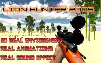 Lion Expert Hunter 3D