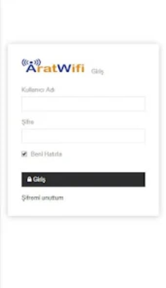 AratWifi Online İşlem Merkezi