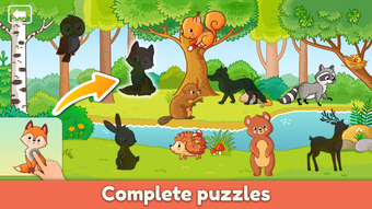 Toddler puzzle baby games