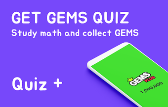 Gems Math Quiz - Plus