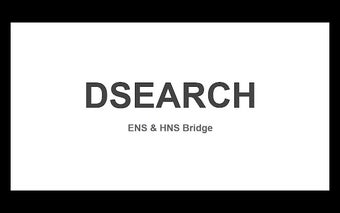 Dsearch Extension