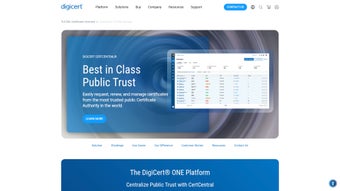 Image 0 for DigiCert CertCentral