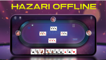 Hazari - Offline Card Game