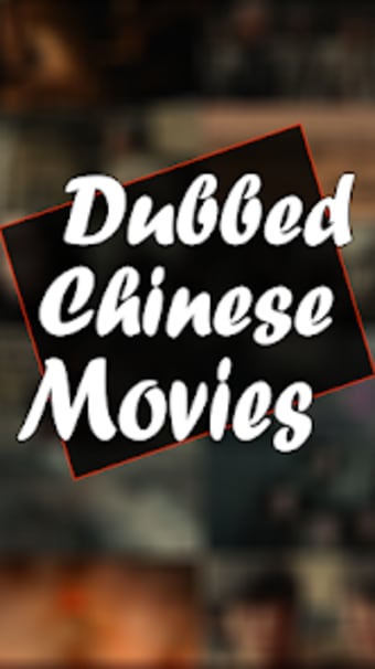 Dubbed Hindi Chinese Movies