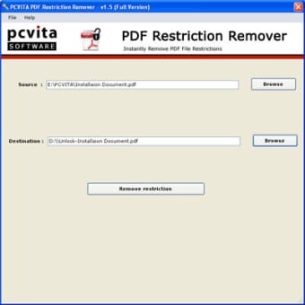 PCVITA PDF Unlocker