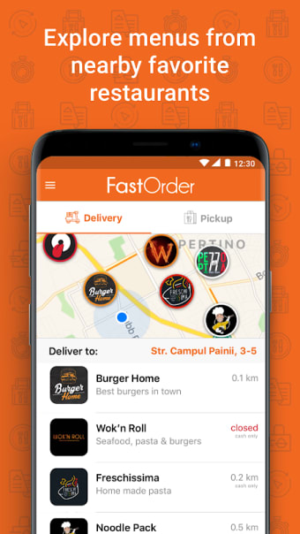 FastOrder – Food App