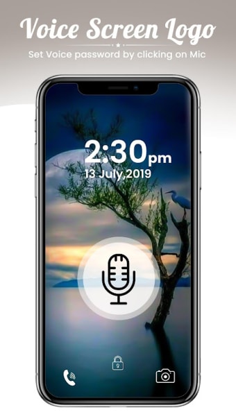 Voice Lock Screen 2021- Unlock Mobile
