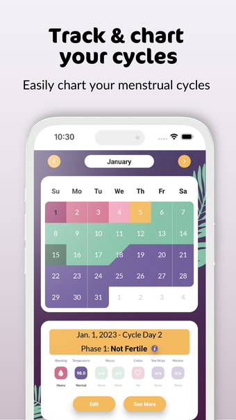 PeakDay Fertility Tracker