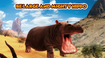 Hippo Wild Life Survival Simulator 3D