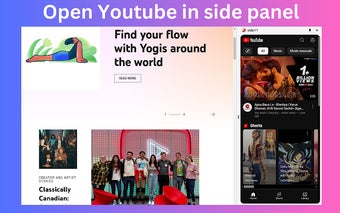 sideYT - Youtube in side panel