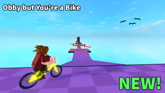 Obby But Youre on a Bike