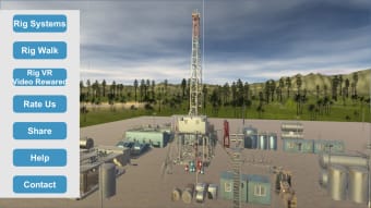 Oil Rig Drilling 3D