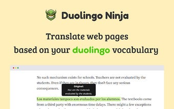 Duolingo Ninja