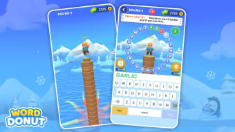 Word Donut: Text Typing Games