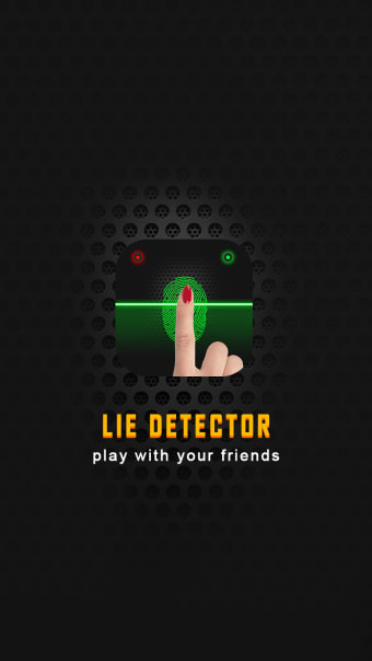 Lie Detector Simulator - Fingerprint Scanner