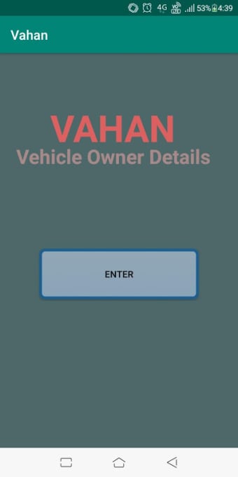VAHAN -Vehicle Registration details