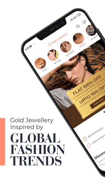 Melorra: Online Jewellery Shopping App