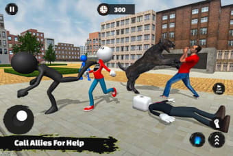 Multi Panther Stickman Rope Hero Gangster Crime
