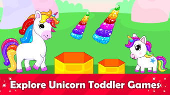 Unicorn Games for 2 Year Olds