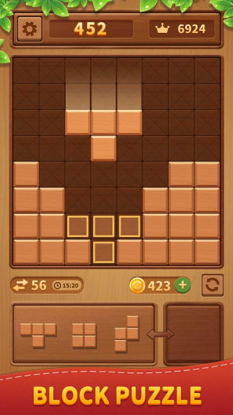 Woody woody-block puzzle game