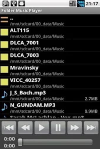 Folder Music Player Pro