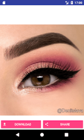 Beauty Eye make up for woman