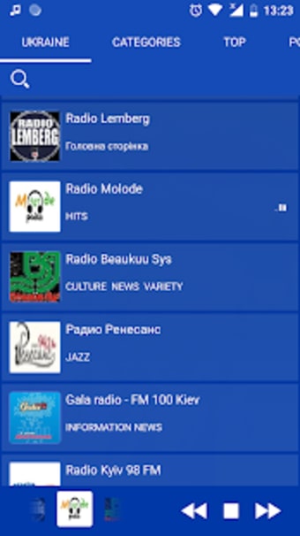 Ukraine Radio - Live FM Player