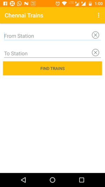 Chennai Local Train Suburban TimeTable Offline