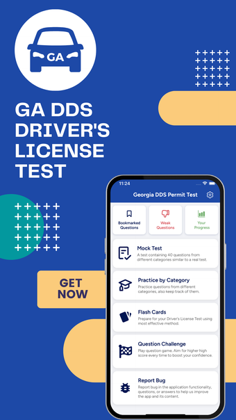 GA DDS Drivers License Test